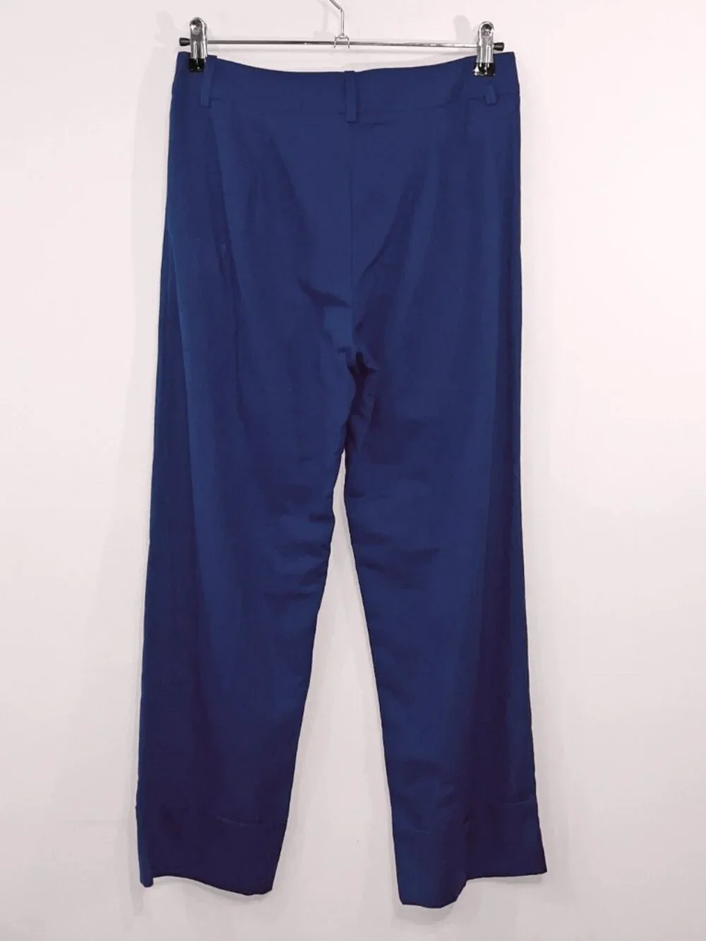 Last Call! EUC Sezane Jude Linen Cotton Cropped Pant Indigo Blue 36, 4, S